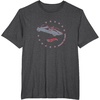 image:imageHot Wheels  Americana Made in the USA 4th of July TShirtDark Heather Grey