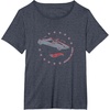 image:imageHot Wheels  Americana Made in the USA 4th of July TShirtHeather Blue