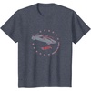 image:imageHot Wheels  Americana Made in the USA 4th of July TShirtHeather Blue
