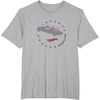 image:imageHot Wheels  Americana Made in the USA 4th of July TShirtHeather Grey