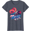 image:imageHot Wheels  Criss Cross My Heart TShirtHeather Blue
