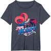 image:imageHot Wheels  Criss Cross My Heart TShirtHeather Blue