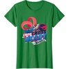image:imageHot Wheels  Criss Cross My Heart TShirtKelly Green
