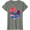 image:imageHot Wheels  Criss Cross My Heart TShirtOlive Heather