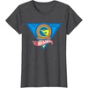 image:imageHot Wheels  Flame Triangle TShirtDark Heather Grey