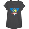 image:imageHot Wheels  Flame Triangle TShirtDark Heather Grey
