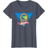image:imageHot Wheels  Flame Triangle TShirtHeather Blue