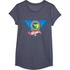image:imageHot Wheels  Flame Triangle TShirtHeather Blue