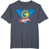 image:imageHot Wheels  Flame Triangle TShirtHeather Blue