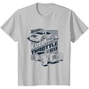 image:imageHot Wheels  Full Throttle 68 TShirtSilver Grey
