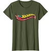 image:imageHot Wheels  Gear Logo TShirtOlive Green