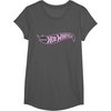 image:imageHot Wheels  Pink and Grey Flag TShirtAsphalt Grey