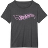 image:imageHot Wheels  Pink and Grey Flag TShirtDark Heather Grey