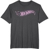image:imageHot Wheels  Pink and Grey Flag TShirtDark Heather Grey