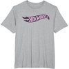 image:imageHot Wheels  Pink and Grey Flag TShirtHeather Grey