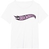 image:imageHot Wheels  Pink and Grey Flag TShirtWhite