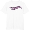 image:imageHot Wheels  Pink and Grey Flag TShirtWhite
