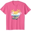 image:imageHot Wheels  Racing into the Sunset TShirtPink Heather