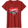 image:imageHot Wheels  Red Heart TShirtCranberry Red