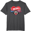image:imageHot Wheels  Red Heart TShirtDark Heather Grey
