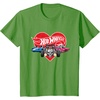 image:imageHot Wheels  Red Heart TShirtGrass Green