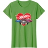 image:imageHot Wheels  Red Heart TShirtGrass Green