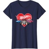image:imageHot Wheels  Red Heart TShirtNavy Blue