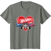 image:imageHot Wheels  Red Heart TShirtOlive Heather