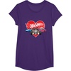 image:imageHot Wheels  Red Heart TShirtPurple