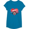 image:imageHot Wheels  Red Heart TShirtSapphire Blue