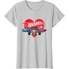 image:imageHot Wheels  Red Heart TShirtSilver Grey