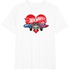 image:imageHot Wheels  Red Heart TShirtWhite