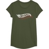 image:imageHot Wheels  Stacked Logo TShirtOlive Green