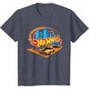 image:imageHot Wheels  Super Fast Track TShirtHeather Blue