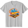 image:imageHot Wheels  Super Fast Track TShirtSilver Grey