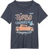 image:imageHot Wheels  Turbo Charged TShirtHeather Blue