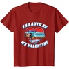 image:imageHot Wheels  Unisex Kids Valentine TShirt Black SmallCranberry Red