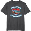 image:imageHot Wheels  Unisex Kids Valentine TShirt Black SmallDark Heather Grey