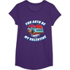 image:imageHot Wheels  Unisex Kids Valentine TShirt Black SmallPurple