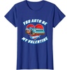 image:imageHot Wheels  Unisex Kids Valentine TShirt Black SmallRoyal Blue