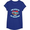 image:imageHot Wheels  Unisex Kids Valentine TShirt Black SmallRoyal Blue