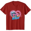 image:imageHot Wheels  XOXO Pink Heart TShirtCranberry Red