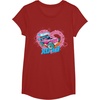 image:imageHot Wheels  XOXO Pink Heart TShirtCranberry Red