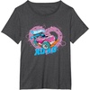 image:imageHot Wheels  XOXO Pink Heart TShirtDark Heather Grey