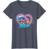 image:imageHot Wheels  XOXO Pink Heart TShirtHeather Blue