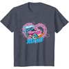 image:imageHot Wheels  XOXO Pink Heart TShirtHeather Blue