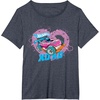 image:imageHot Wheels  XOXO Pink Heart TShirtHeather Blue