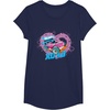 image:imageHot Wheels  XOXO Pink Heart TShirtNavy Blue