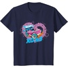 image:imageHot Wheels  XOXO Pink Heart TShirtNavy Blue