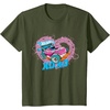 image:imageHot Wheels  XOXO Pink Heart TShirtOlive Green